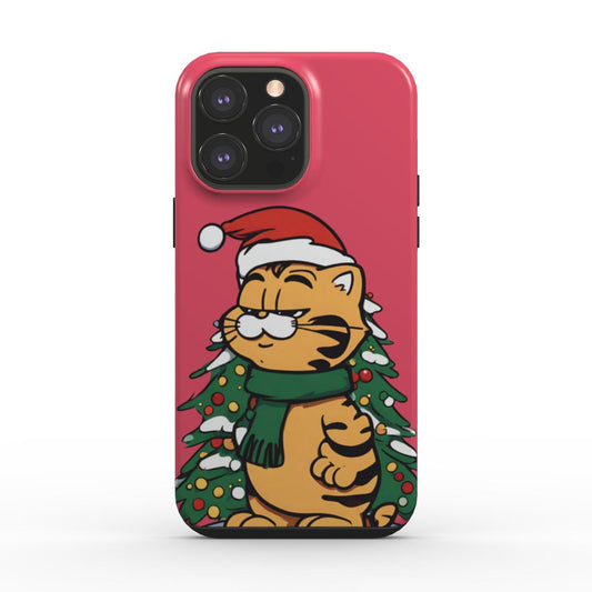 Lazy Garfield Xmas - MagSafe iPhone Case
